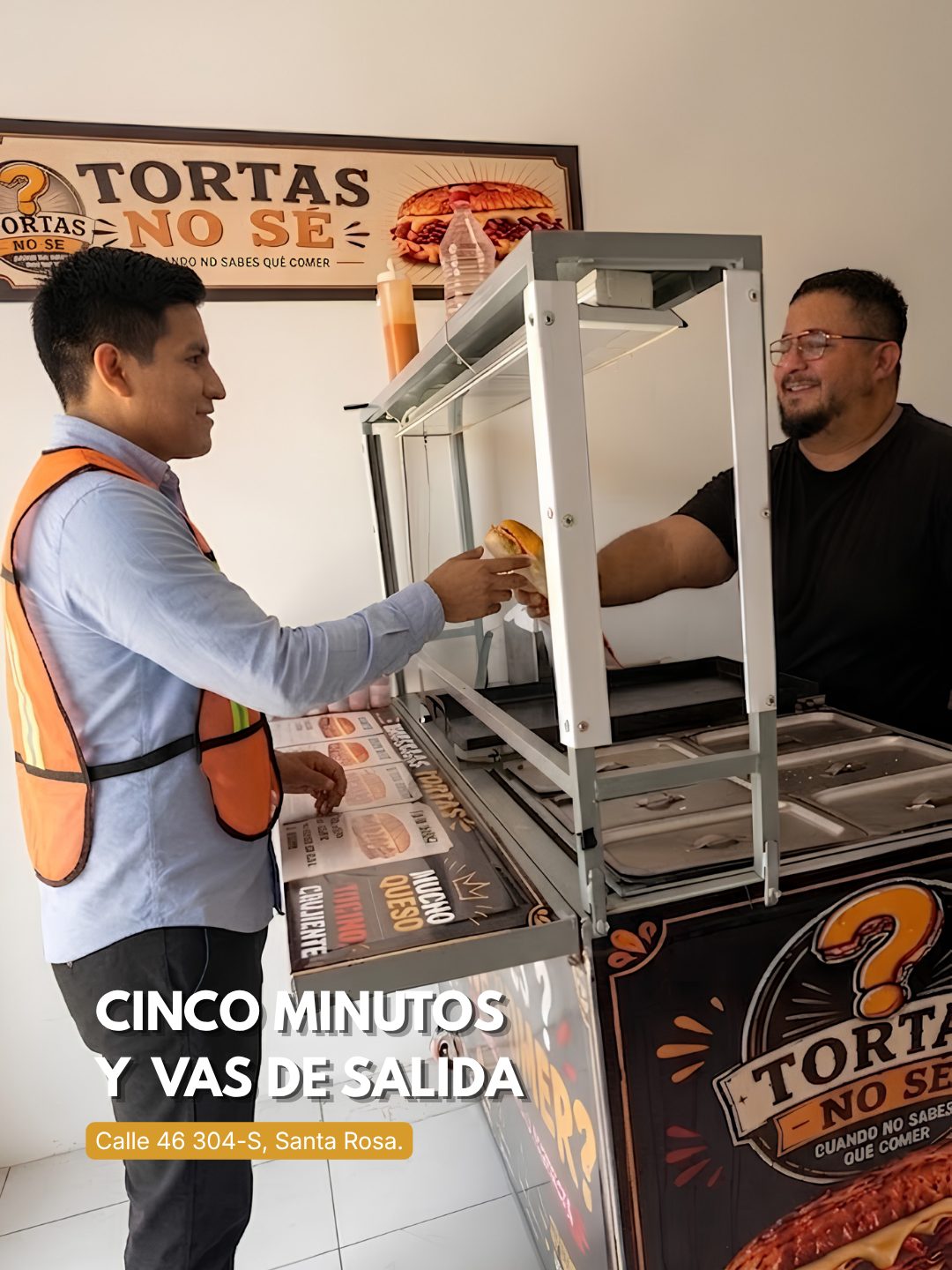 Cinco minutos y vas de salida — lámina 1