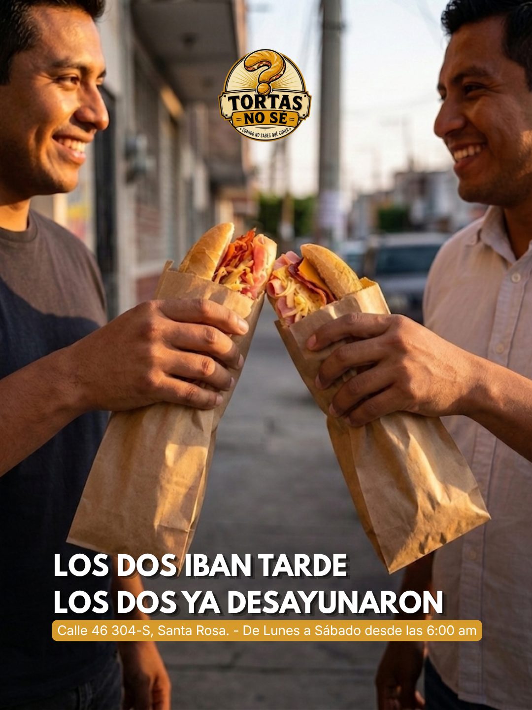 Los dos iban tarde — lámina 1